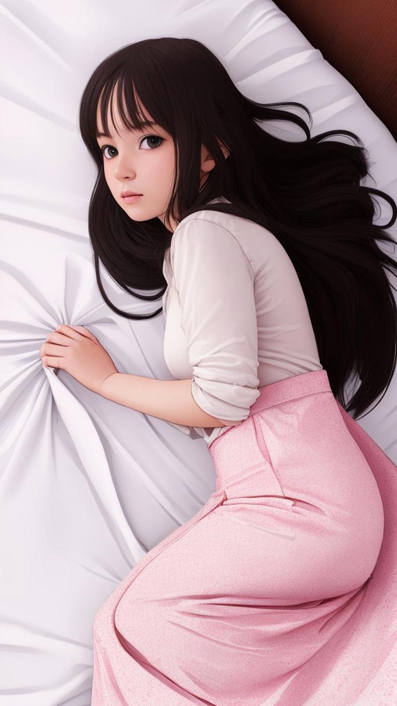 00113-realistic curtains 1girl solo bed skirt long hair.jpg